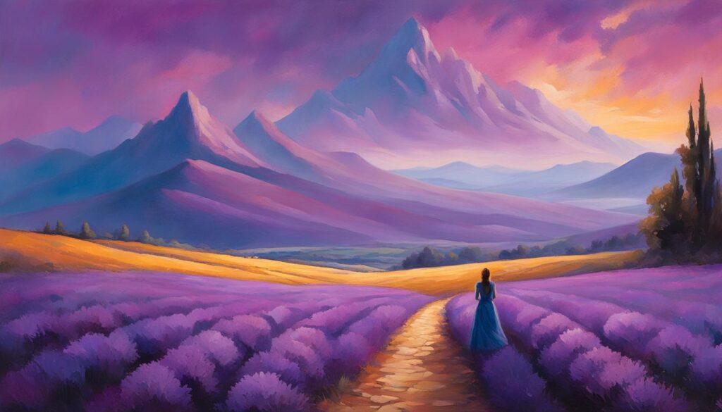 Symbolism of purple in dreams