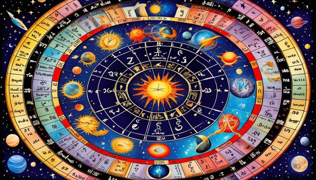 Zodiac signs and astrology birth chart interpretation