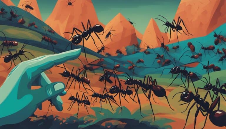 What do ants mean in a dream?