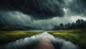 what is the biblical meaning of rain in a dream