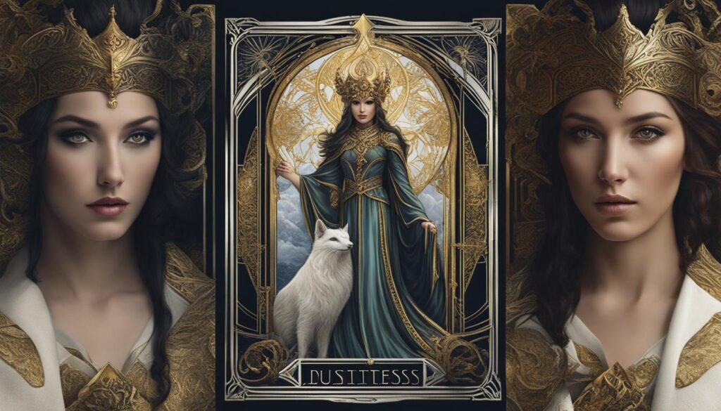 Interpretation of the high priestess tarot card