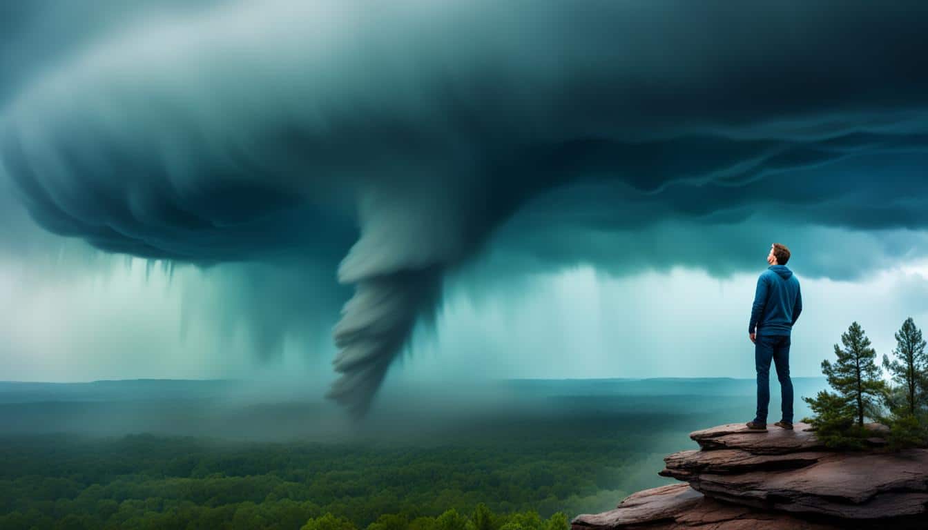 Tornado dream symbolism