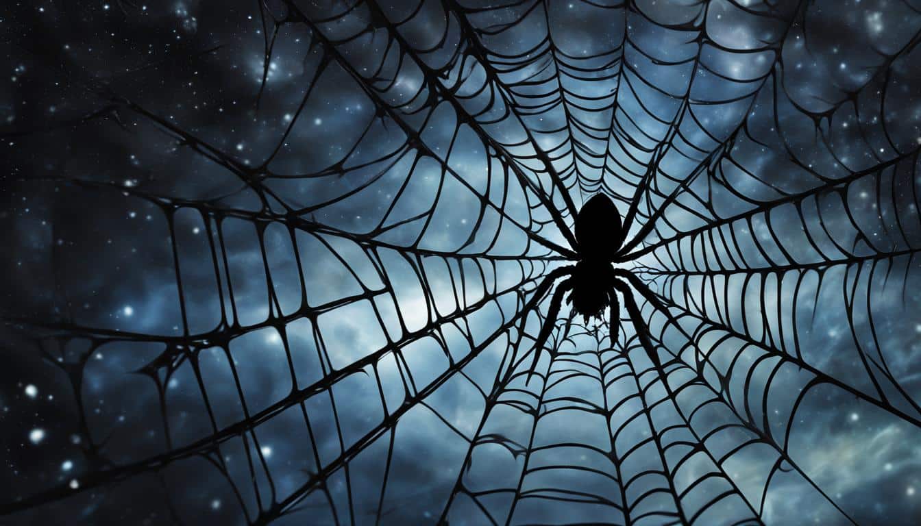 Black spider in dream meaning