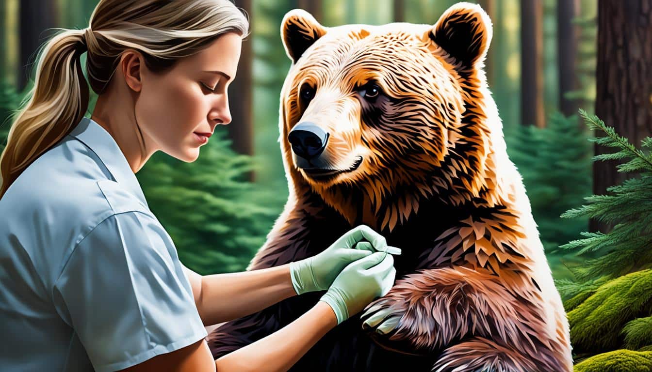 Caring for an injured bear dream meaning