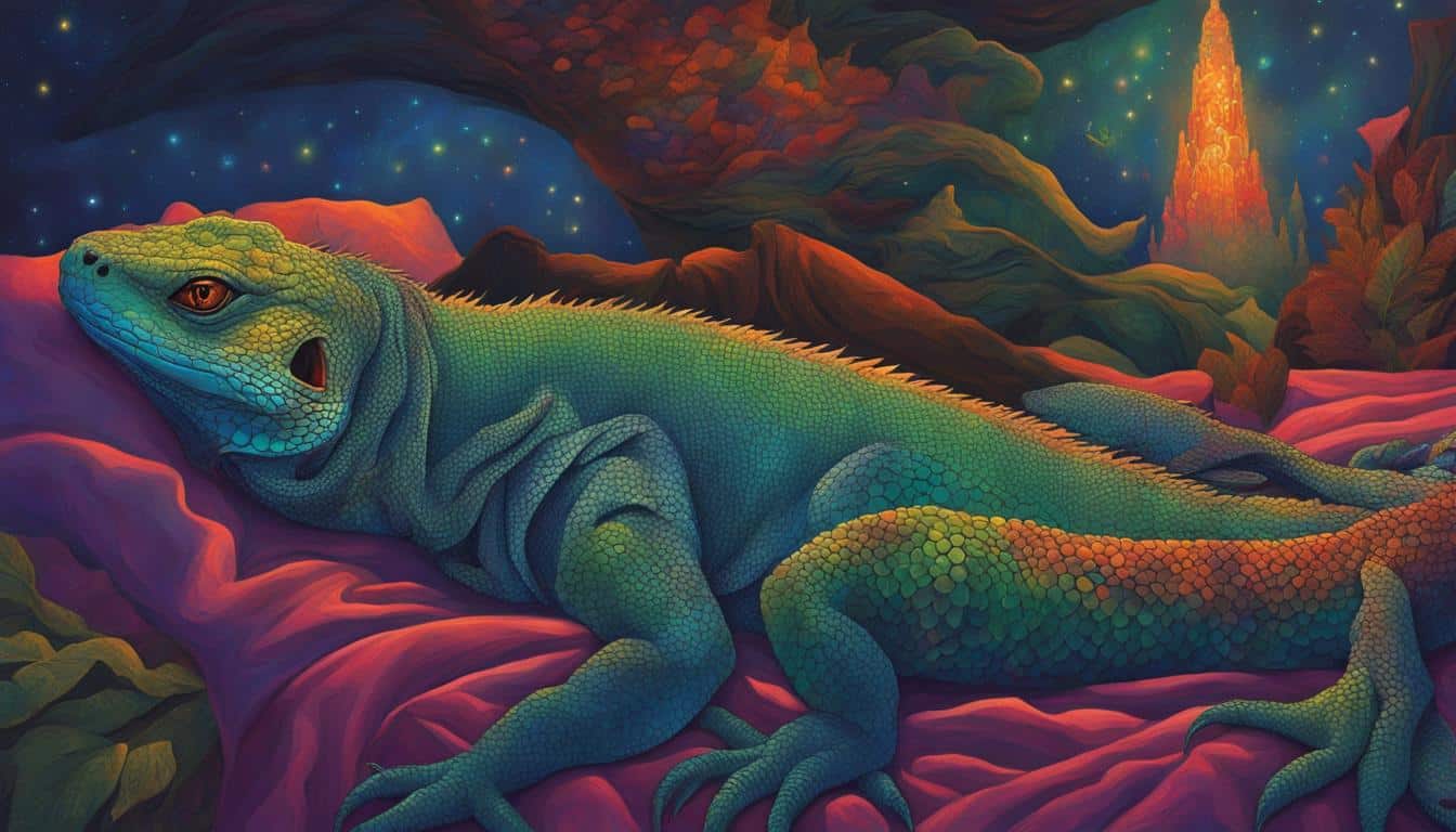 Dreaming of lizards symbolism