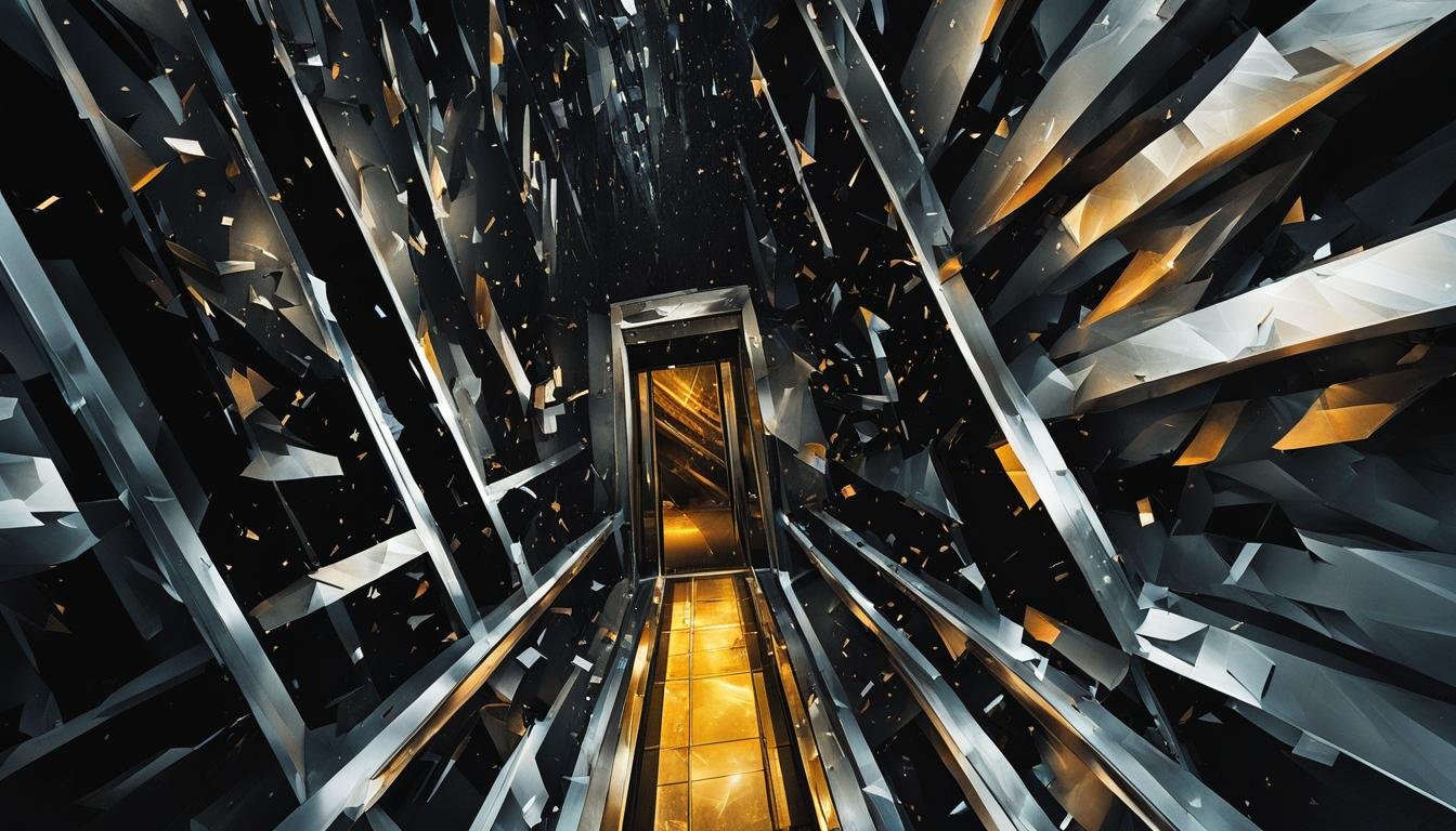elevator falling dream meaning and symbolism