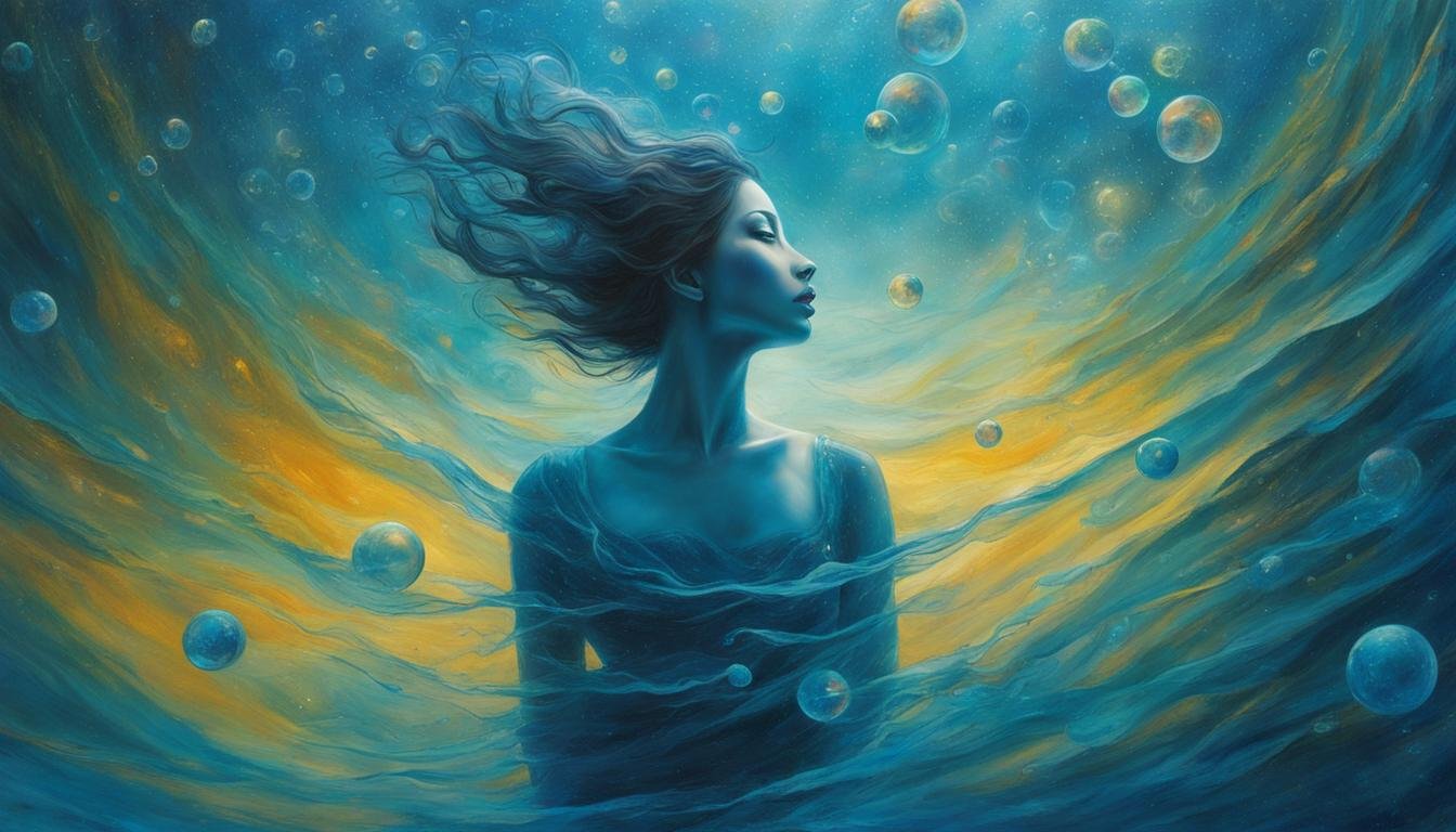 swimming in a dream
