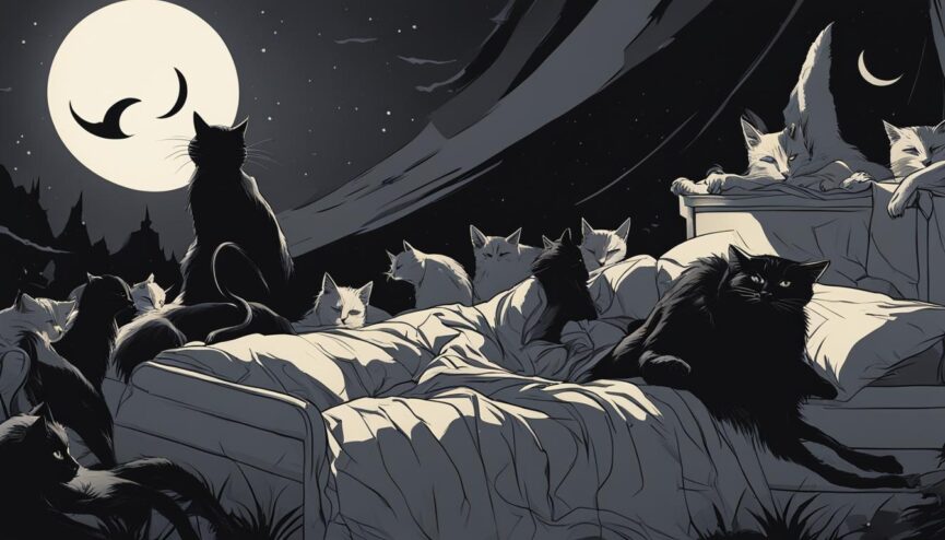 Symbolism of cats attacking in dreams