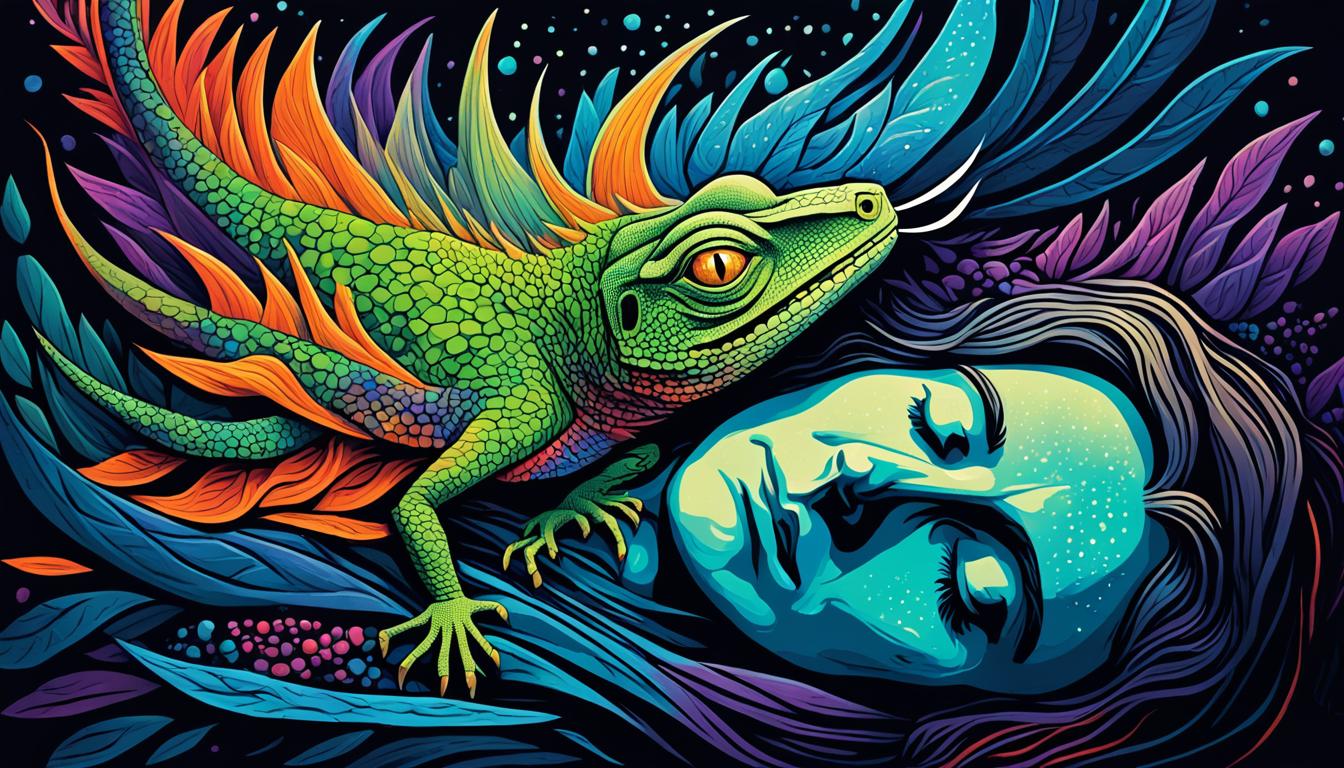Symbolism of dreaming about lizards