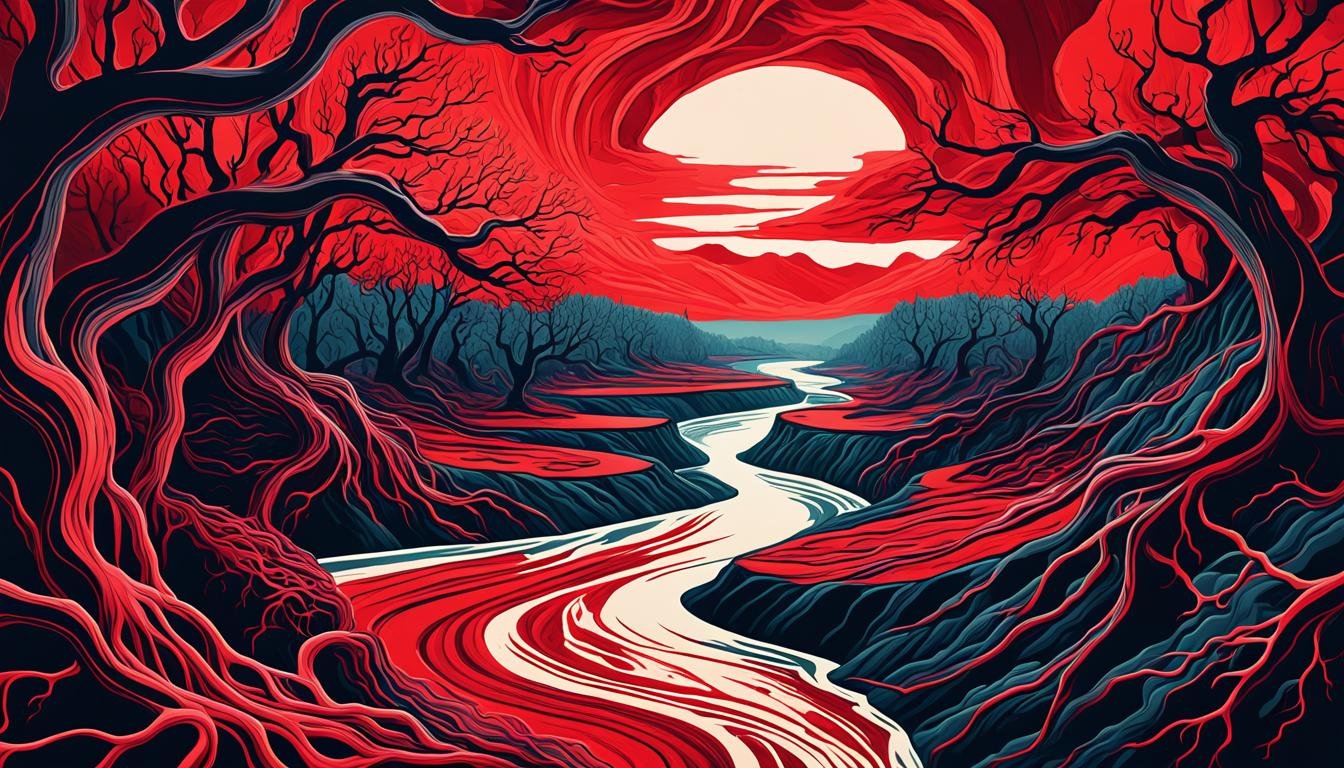 what number is blood in a dream
