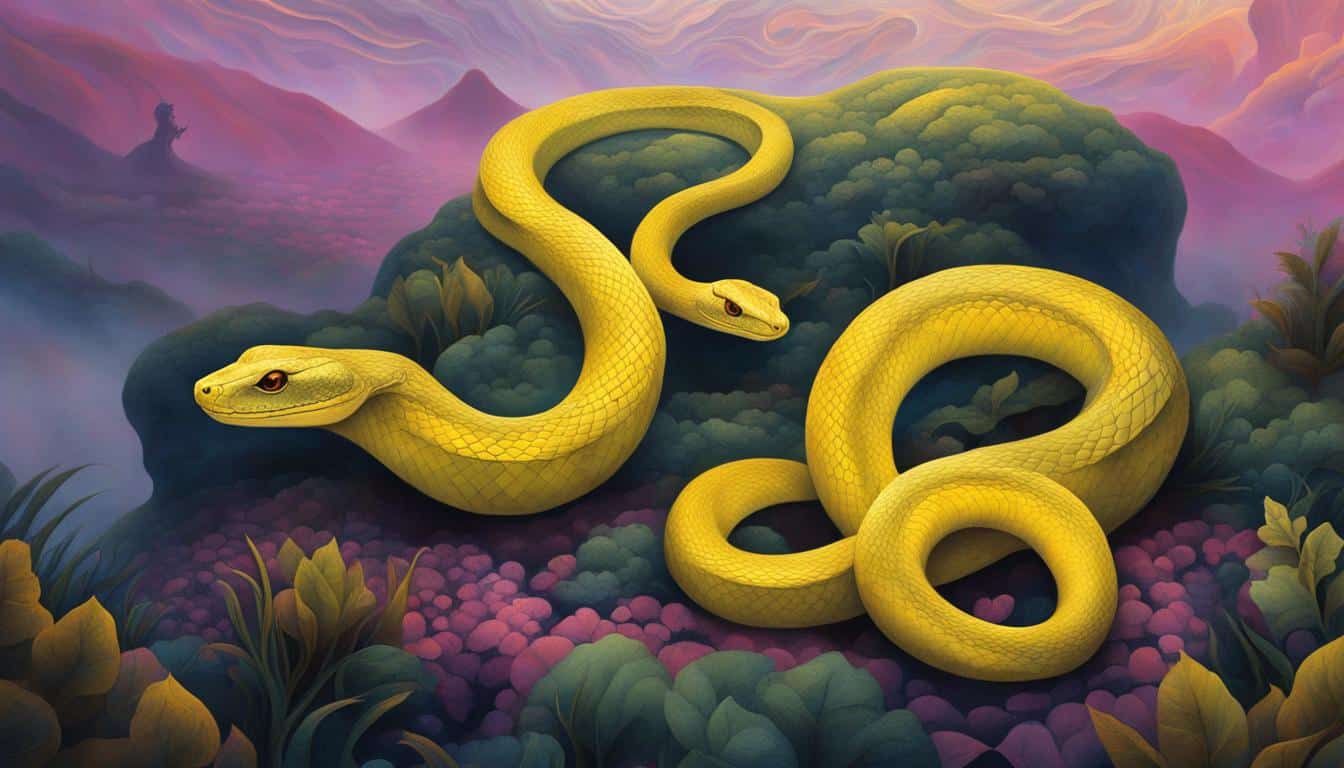 Yellow snake dream analysis